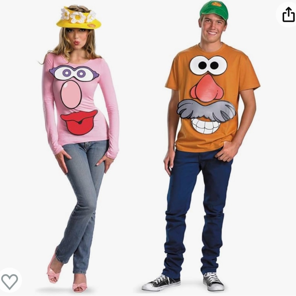 Disguise Women's Hasbro Game Mr. Mrs. Potato Head Costume Kit